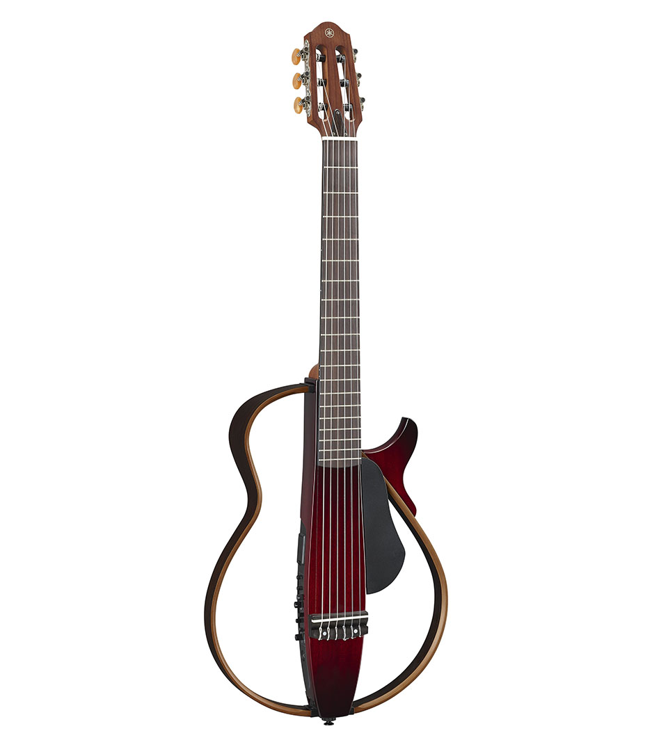 Yamaha SLG200NCRB Silent Guitar Nylon String Crimson